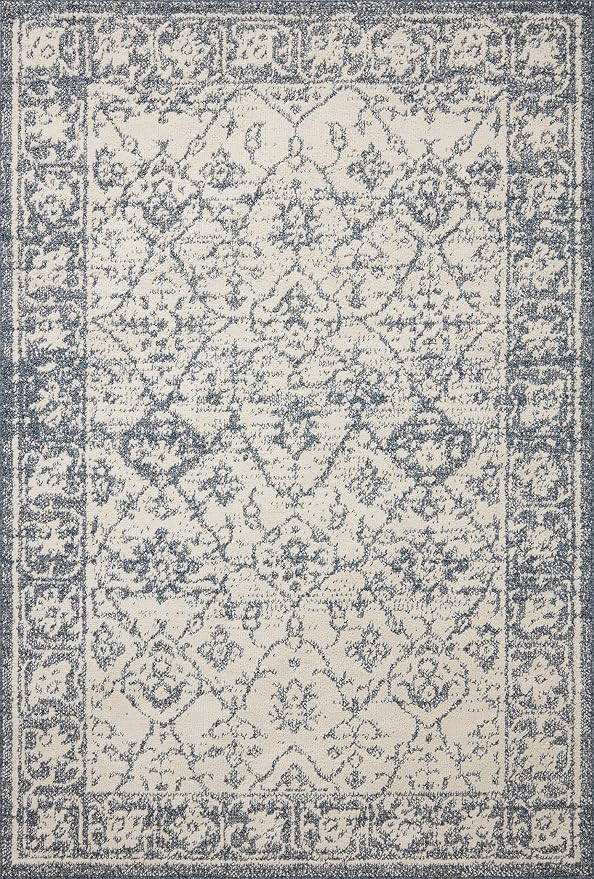 Loloi Magnolia Home by Joanna Gaines Gigi Collection GIG-02 Ivory/Blue 7'-10" x - Image 3