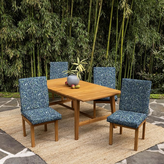 Arden earthFIBER Outdoor Dining Chair Cushion, 20 x 20, Rain-Proof, Fade - Image 3