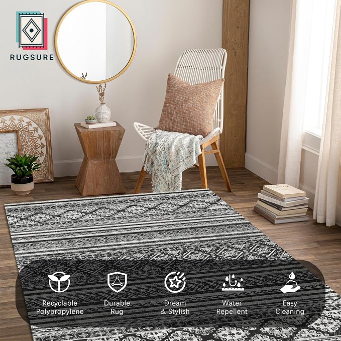 RUGSURE Washable Area Rugs 3' x 5 ' - Image 4