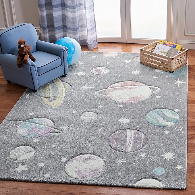 SAFAVIEH Carousel Kids Collection Area Rug by SAFAVIEH