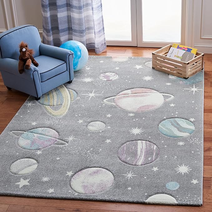 SAFAVIEH Carousel Kids Collection Area Rug by SAFAVIEH