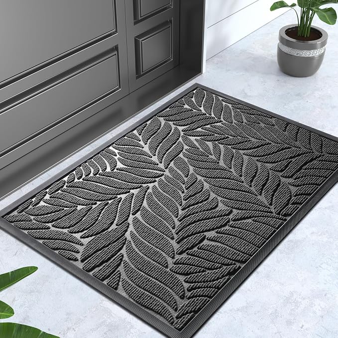 Yimobra Front Door Mat Outdoor Indoor, 29.5x17 All-Season Waterproof Door Mat - Image 8