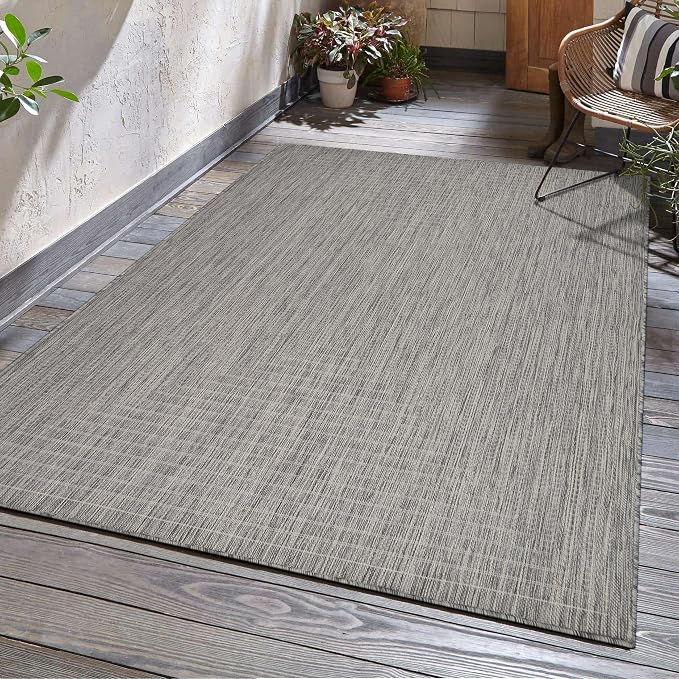 Adiva Rugs Outdoor Indoor Area Rug, Weather Resistant, Stain Resistant Floor Mat - Image 9