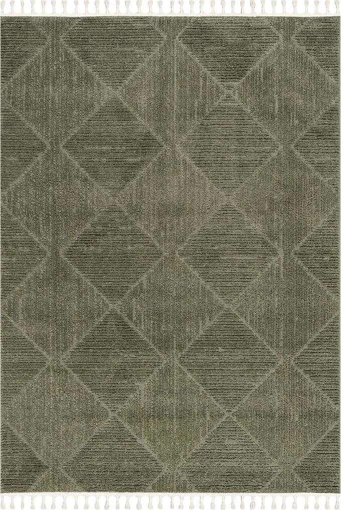 nuLOOM Kerry Green, Soft and Cozy, High Traffic, Stain Resistant, Easy Clean - Image 6