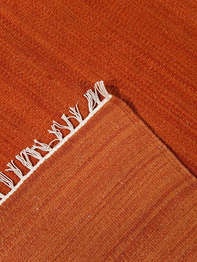 Rugsotic Carpets Hand Woven Flat Weave Kilim Wool ECO-Friendly Area Rugs - Image 3