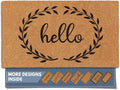 Barnyard Designs Natural Coco Coir Heavy Duty Backing Doormat by BarnyardDesigns