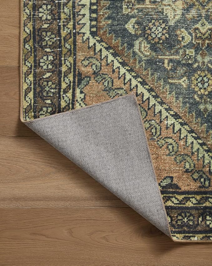 Loloi Magnolia Home by Joanna Gaines Banks Collection BAN-02 Denim/Clay 2'-3" x - Image 12