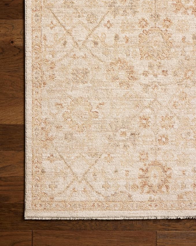 Loloi Chris Loves Julia Palma Collection PLM-04 Natural/Spice 2'-7" x 10'-0" - Image 5
