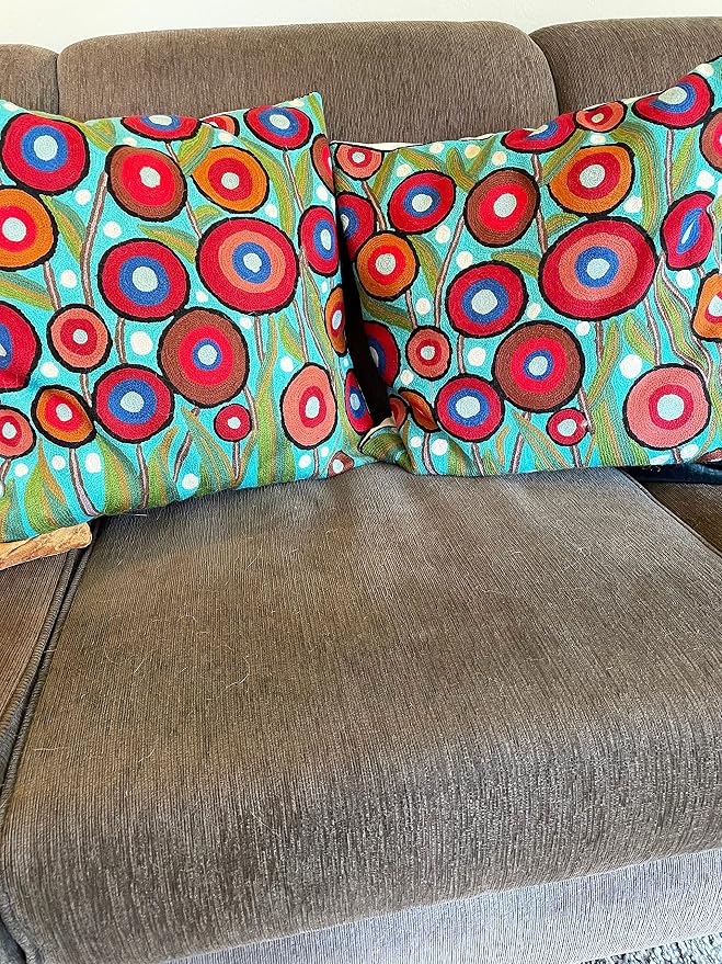 Floral Poppy Pillow Cover - Image 5