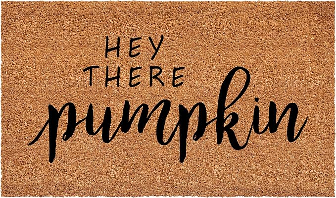 Calloway Mills Hey There Pumpkin Doormat by Callowaymills