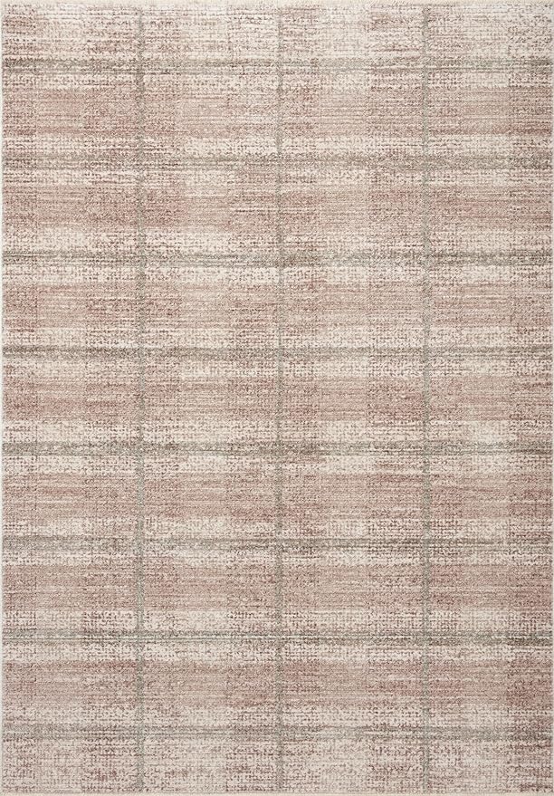 Loloi Angela Rose Ember Collection EMB-06 Clay/Mist 3'-6" x 5'-6" Accent Rug - Image 3