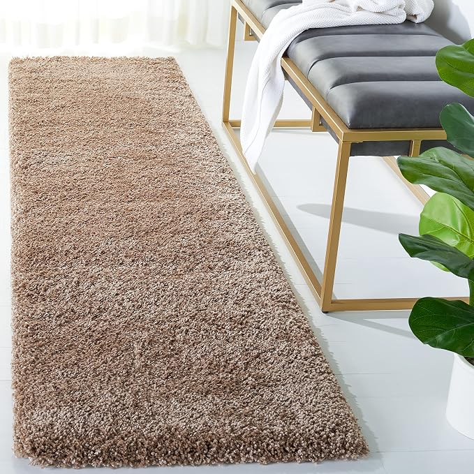 SAFAVIEH Milan Shag Collection Runner Rug - Image 2